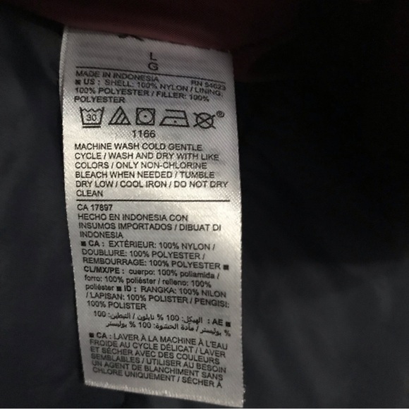 Navy Blue old Navy Puffer winter jacket - Picture 8 of 10